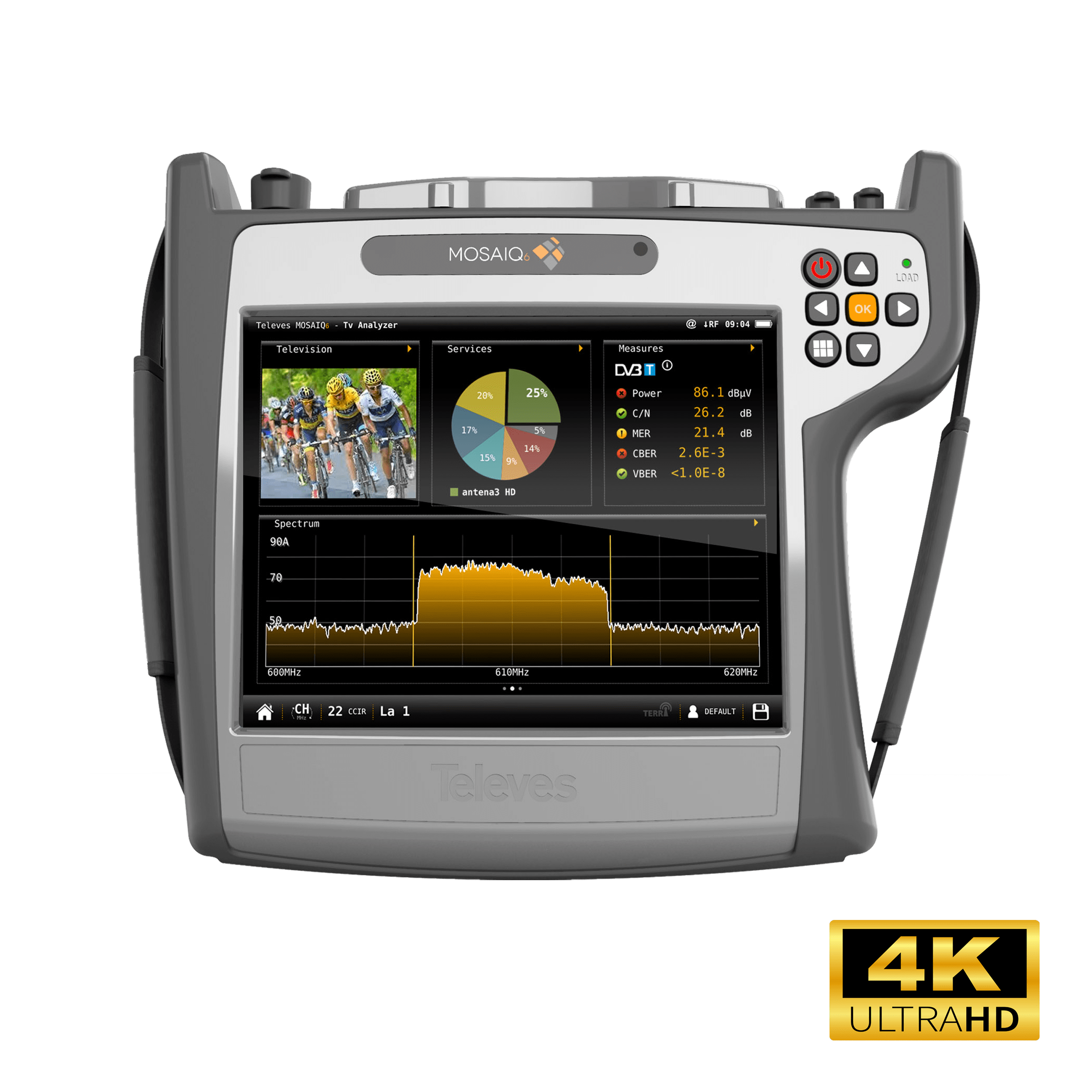 Professionelle SAT Messtechnik